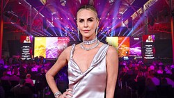 Oscarpreisträgerin Charlize Theron beim 4Gamechangers-Festival im Mai.   (Bild: AFP/Frederic J. Brown, 4gamechangersfestival, Krone KREATIV)