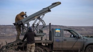 Die ukrainische Regierung will eine Art Verteidigungsunion mit der EU (Symbolbild). (Bild: AP)