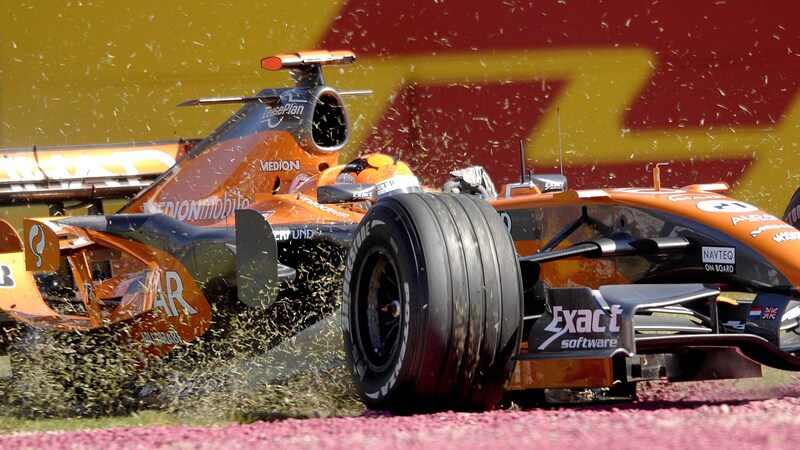 Albers startete von 2005 bis 2007 bei 46 Grands Prix in der Formel 1. (Bild: AFP PHOTO/Paul CROCK )