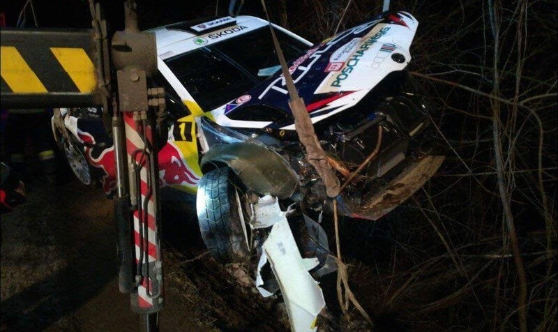 Der Bolide von Raimund Baumschlager nach seinem Unfall 2018. (Bild: zVg)