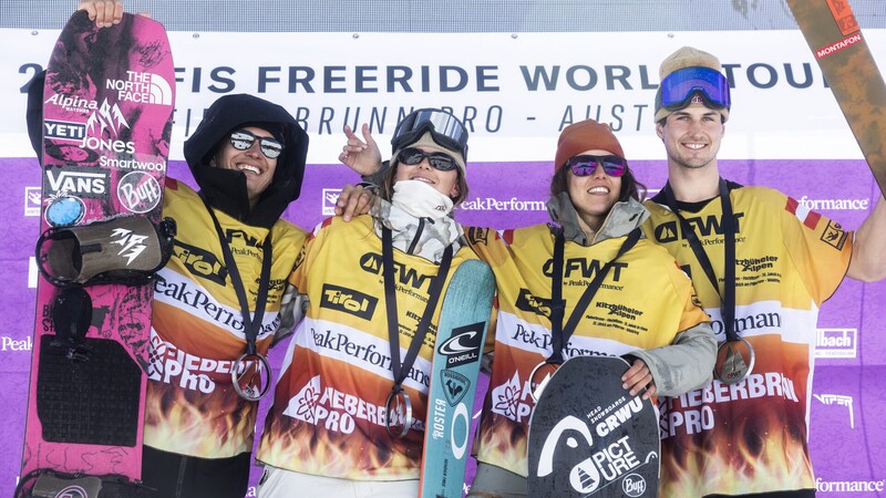 The winners from Fieberbrunn. (Bild: FWT/JBernard)