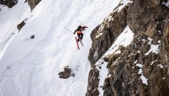 Max Hitzig bei der Freeride World Tour in Fieberbrunn. (Bild: FWT/Domdaher)