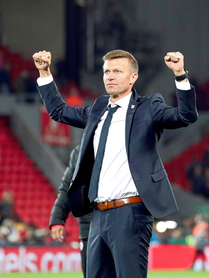 Jesse Marsch feierte gleich in seiner ersten Spielzeit (2019/20) in Österreich den Titel.
