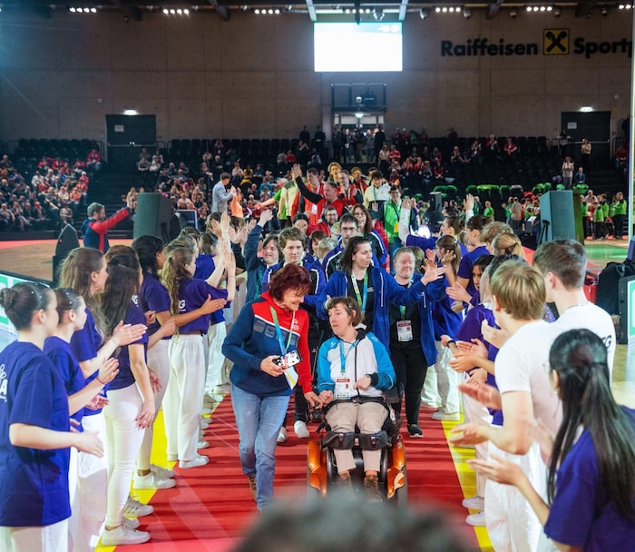 The emotional opening ceremony.