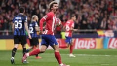 Antoine Griezmann konnte sich mit Atlético Madrid gegen Inter Mailand durchsetzen. (Bild: APA/AFP/Thomas COEX)