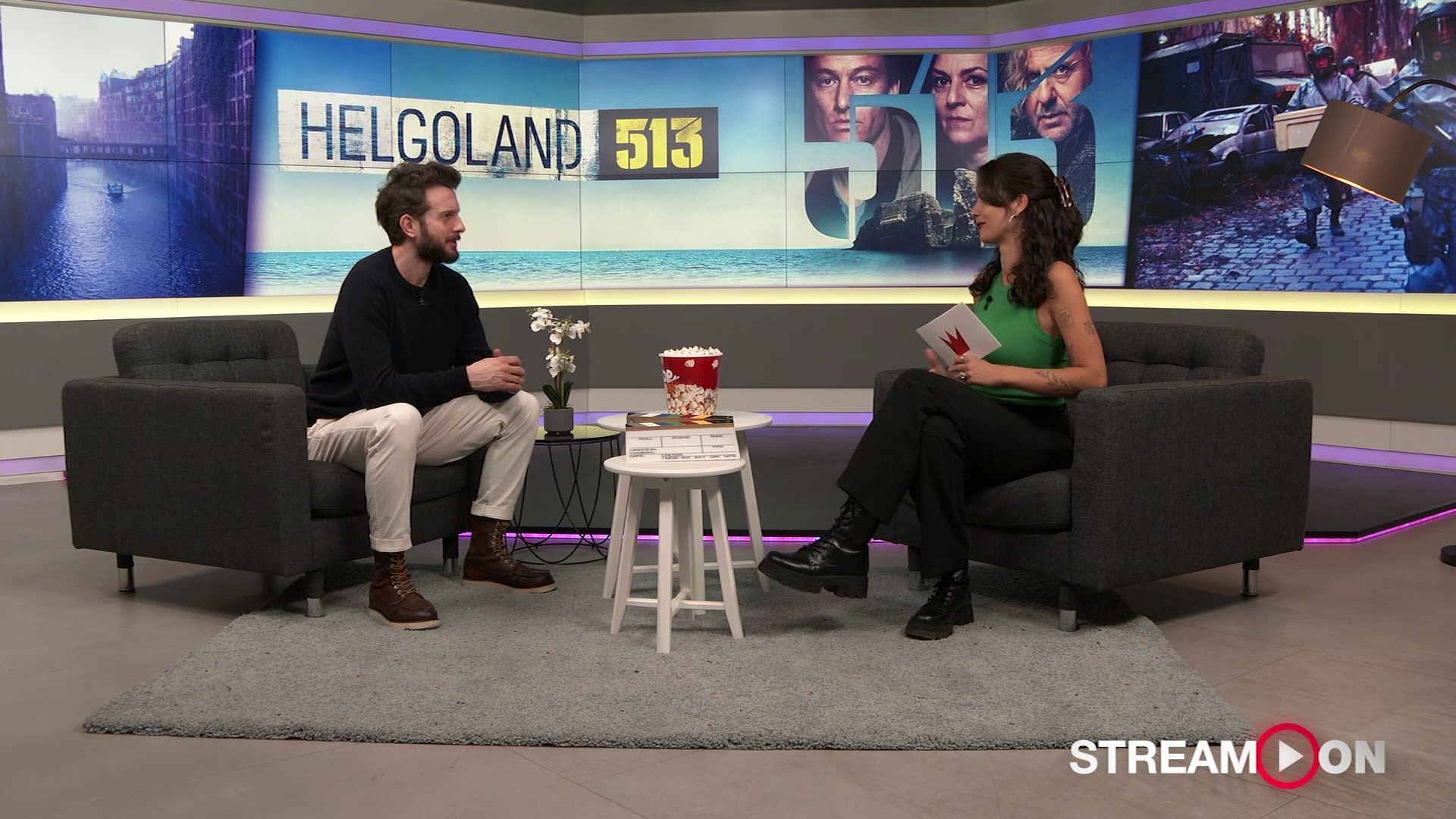 Annie Müller Martínez und Kálmán Gergely präsentieren die Kino- und Streaming-Highlights der Woche. (Bild: krone.tv)