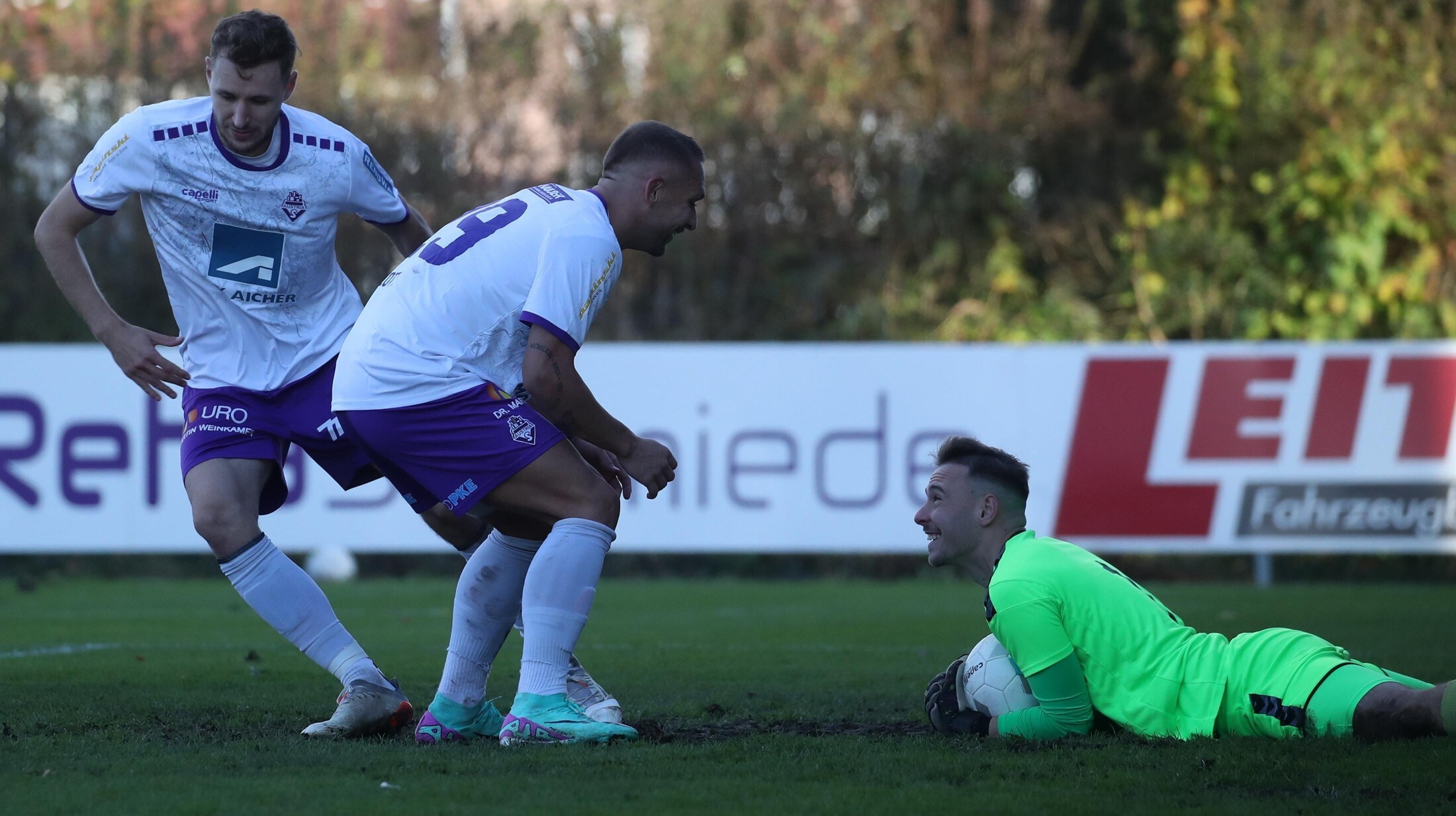 Kilian Schröcker (right) is one of the best goalies in the league. (Bild: Tröster Andreas)