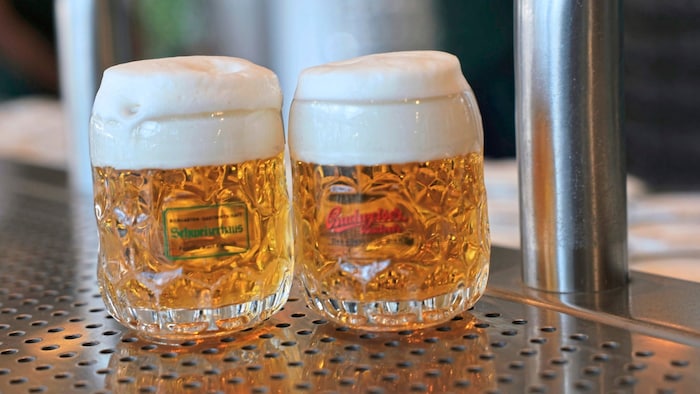 Das Krügerl im Schweizerhaus ist über die Grenzen der Stadt hinaus bekannt.