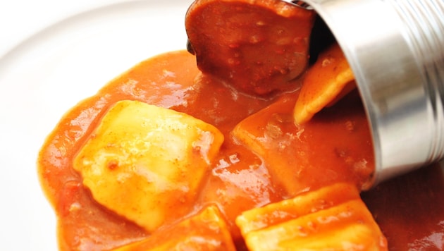 Ravioli aus der Dose: Allseits bekannt – auch allseits beliebt? (Bild: Bill - stock.adobe.com)