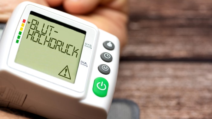 Long-term stress can lead to high blood pressure, among other things.