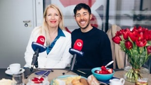 Marcel Clementi zu Gast bei Claudia Stöck in „Frühstück bei mir“ (Bild: Martin-Lukas Krachler)