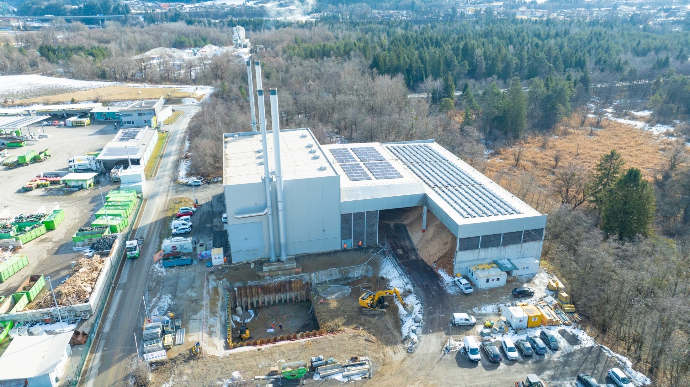 The Carinthian energy supplier is also investing in heat production. (Bild: Kelag)