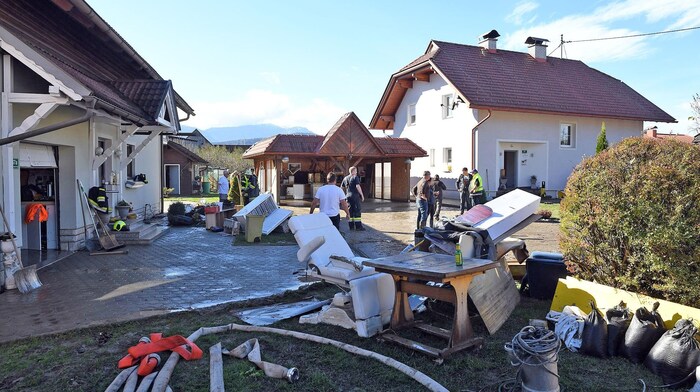 2018 richte ein 30-jährliches Drau-Hochwasser in Latschach zuletzt massive Schäden an. 