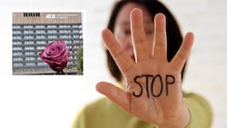 „Roses Revolution“: Frauen legen Rosen vor Kreißsälen ab, wenn sie dort Gewalt erfahren haben. Betroffene veröffentlichten dieses Bild vor dem AKH (links).  (Bild: stock.adobe.com,Knight, Move via Wikimedia Commons, Krone KREATIV)