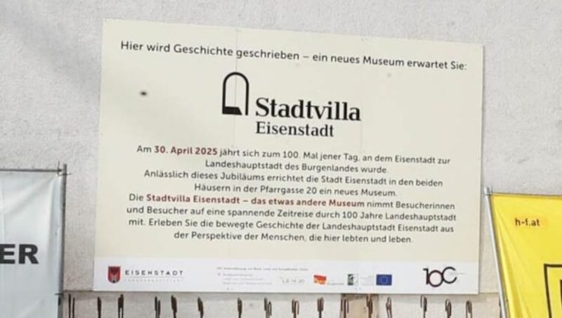 Die Stadtvilla wird zum Stadtmuseum (Bild: Judt Reinhard)