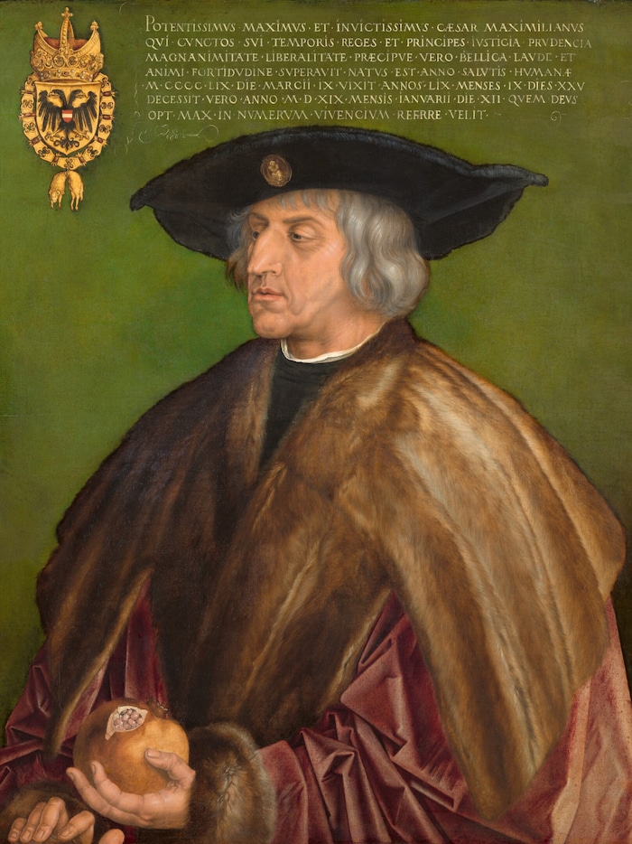 Albrecht Dürers Porträt von Kaiser Maximilian I.
