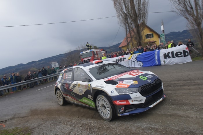 Simon Wagner in seinem Skoda den nächsten Sieg.