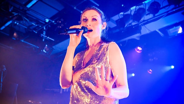 A lesson in disco and good humor: Sophie Ellis-Bextor at her first real Vienna concert. (Bild: Andreas Graf)