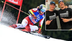 Manuel Feller ist Teil des „Atle Lie McGrath Fanclub Steiermark“. (Bild: GEPA, instagram.com/stories/manuel.feller.official)