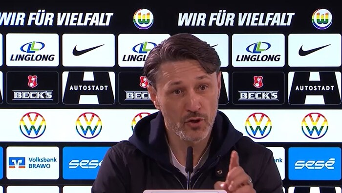 Niko Kovac was really angry.