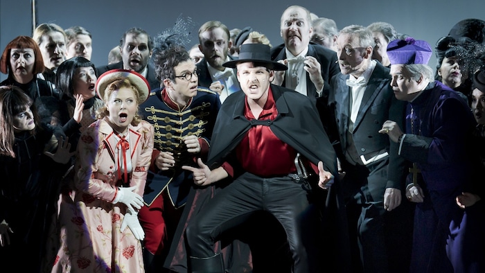 Ildikó Raimondi, Ivan Oreščanin, Matthias Koziorowski, Ferry Öllinger and János Mischuretz with ...