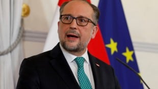 Außenminister Alexander Schallenberg (Bild: AP)