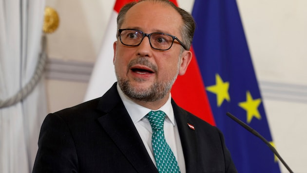 Foreign Minister Alexander Schallenberg (Bild: AP)