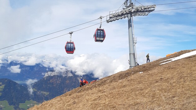 This is where the accident happened. (Bild: zoom.tirol)