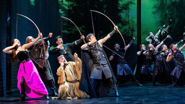 "Robin Hood" is entertaining with turbulent scenes. (Bild: Christian Tech)