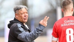 Gegen Wals-Grünau hatte Rothosen-Coach Eric Orie keine guten Noten zu vergeben. (Bild: GEPA pictures)