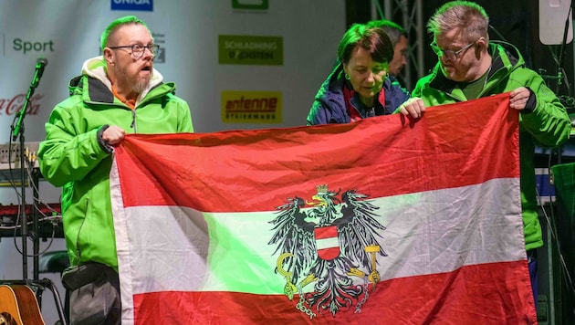 Fünf Tage lang sorgen die Winterspiele der Special Olympics in der Steiermark für herzerwärmende Bilder. (Bild: GEPA pictures)