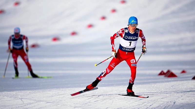 Bruder Stefan Rettenegger (li.) will beim Heim-Weltcup in der Ramsau zurück zu alter Stärke finden. (Bild: EPA/Ole Martin Wold)