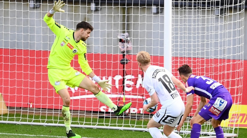 Klagenfurt-Keeper Philipp Menzel (Bild: F. Pessentheiner)