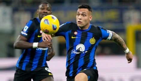 Inter-Star Lautaro Martinez (Bild: ASSOCIATED PRESS)