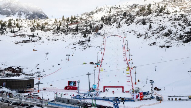 The Flexenarena in Zürs is not just a training hotspot - World Cup races could soon be held here again. (Bild: GEPA pictures)