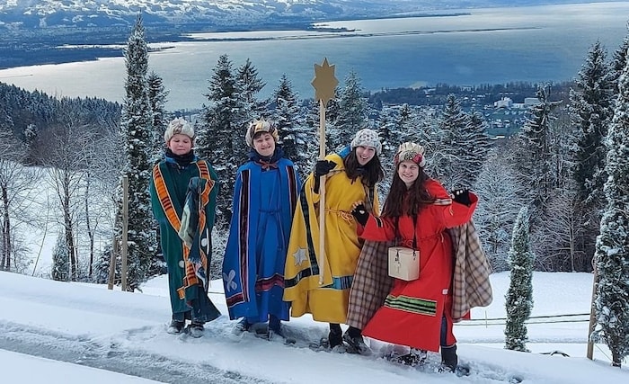 In Eichenberg, Kaspar, Melchior and Balthasar looked out over Lake Constance.