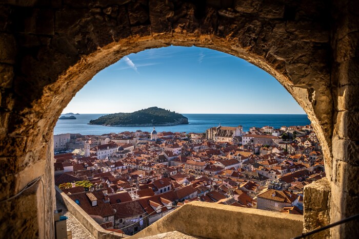 The city of Dubrovnik