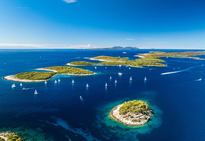 The Paklinski otoci archipelago