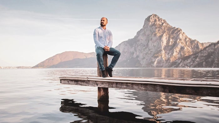 Lukas Nagl cooks up a storm at the Bootshaus am Traunsee.