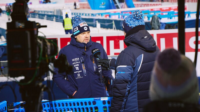 Stefan Lindinger ist ein begehrter Interviewpartner. (Bild: Reiko Kolatsk)