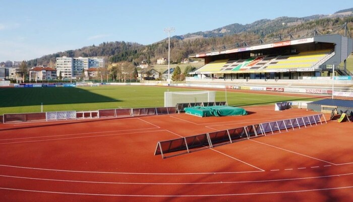 But "only" a renovation. The running track in the Lavanttal Arena is to be removed.