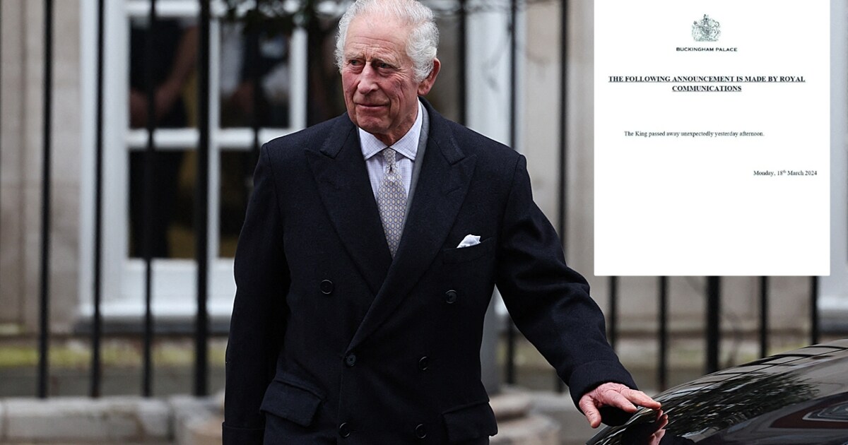 Fake News! Russen behaupten, König Charles III. wäre tot krone.at