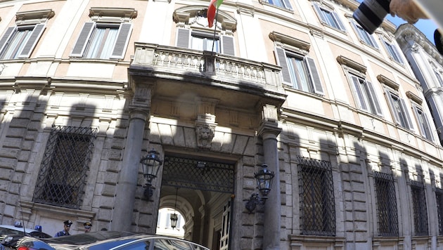 El Palazzo Grazioli (imagen de archivo) (Bild: AFP)