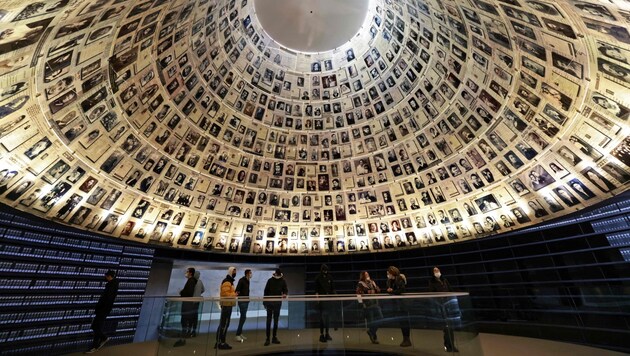La Asociación Austriaca de Amigos de Yad Vashem apoya, por ejemplo, el Centro Memorial del Holocausto de Jerusalén. (Bild: AFP/Menahem Kahana)