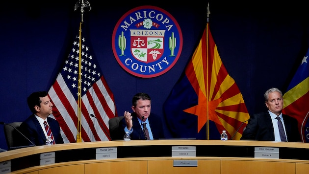 Maricopa County is the largest county in Arizona. (Bild: Matt York / AP / picturedesk.com)