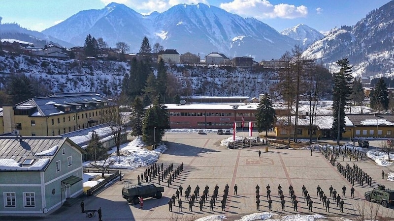 Die Krobatinkaserne in St. Johann im Pongau. Hier ist unter anderem das Führungsunterstützungsbataillon 2 beheimatet, in dem es zu den Übergriffen gekommen sein soll. (Bild: Bundesheer)