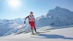 Teresa Stadlober beim Cross Country Climb in Galtür. (Bild: TVB Paznaun-Ischgl/Flo Mitteregger)