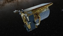 Eine mikroskopisch dünne Eisschicht behindert die Sicht des Weltraumteleskops „Euclid“ (Bild) ins All. (Bild: ESA)