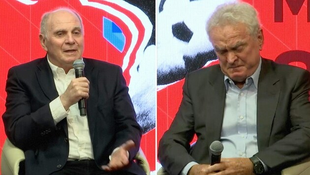 Uli Hoeneß, Sepp Maier (Bild: SID (AFP))