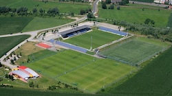 Die St. Veiter Jacques-Lemans-Arena. . . (Bild: SC St. Veit)